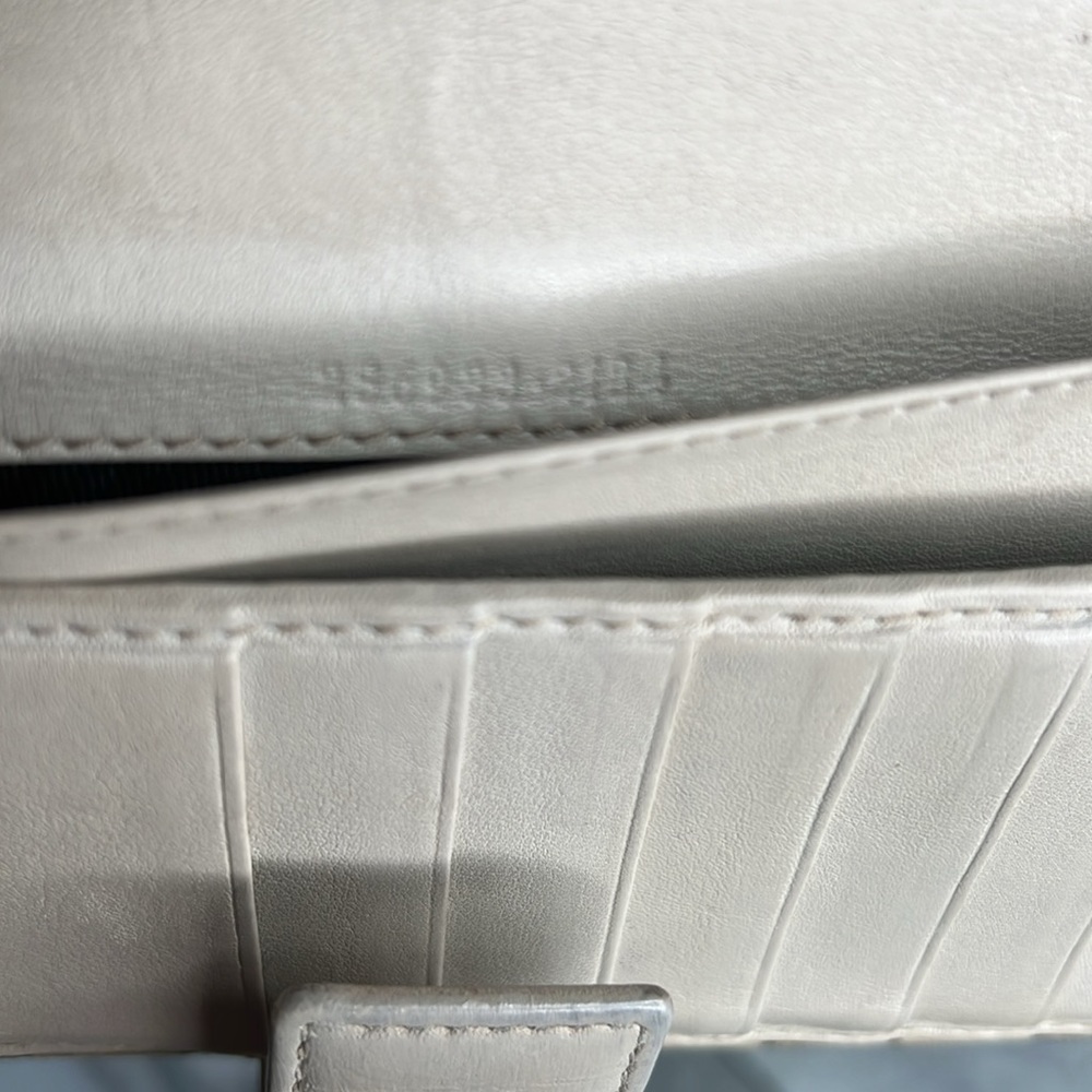 GUCCI Mayfair Authentic Long Monogram Bow Adorned Canvas Leather Wallet - Picture 8 of 12
